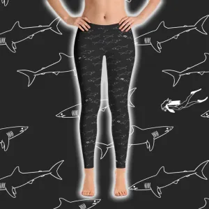 Shark Divers Leggings