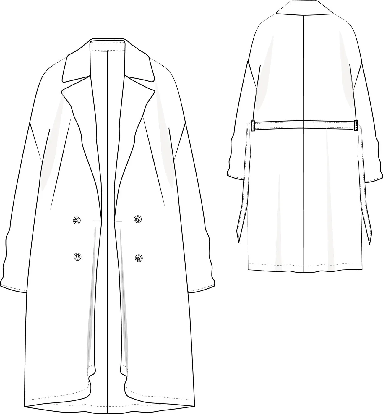 Bara Studio Kara Trench Coat