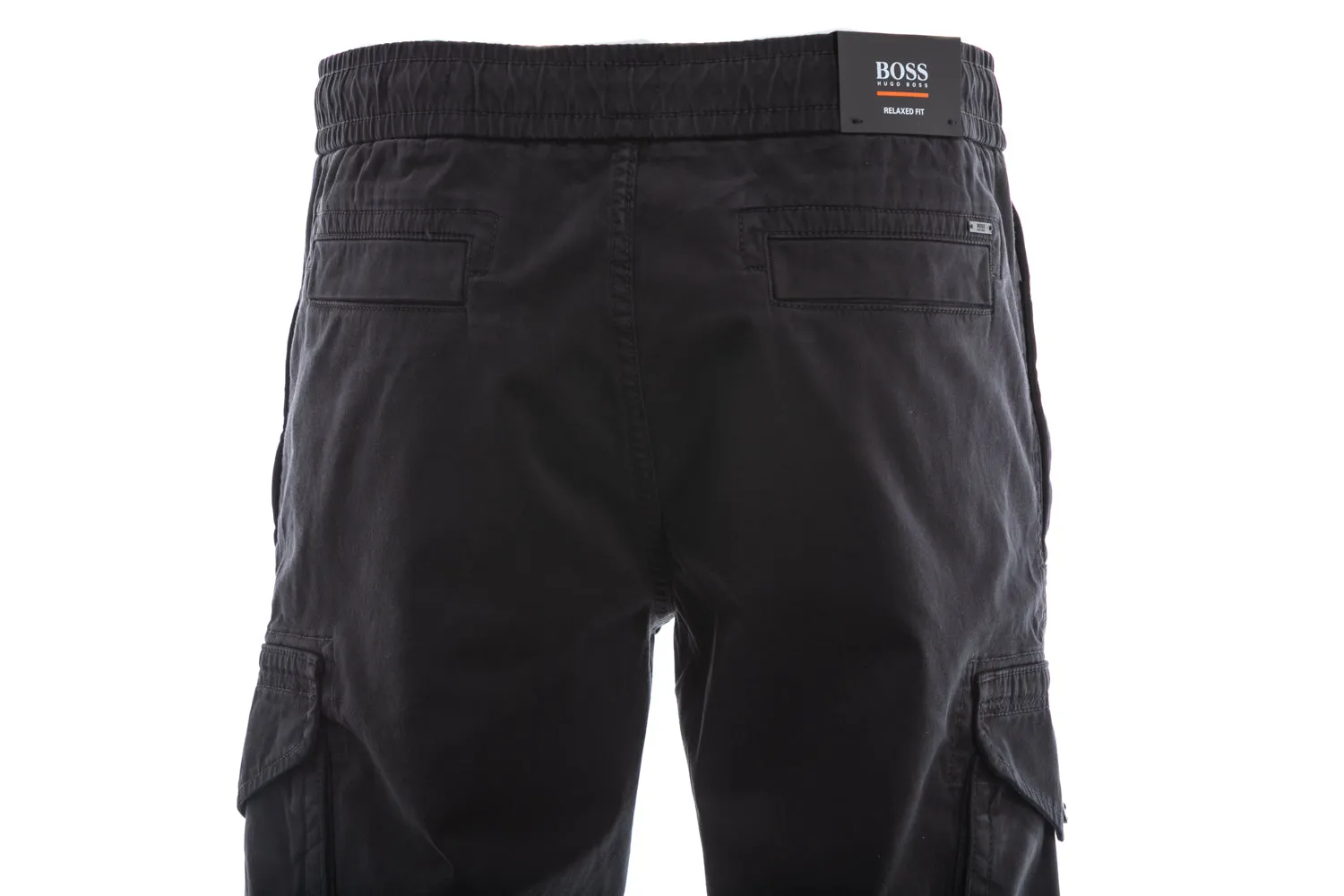 BOSS Seiland Cargo Trouser in Black