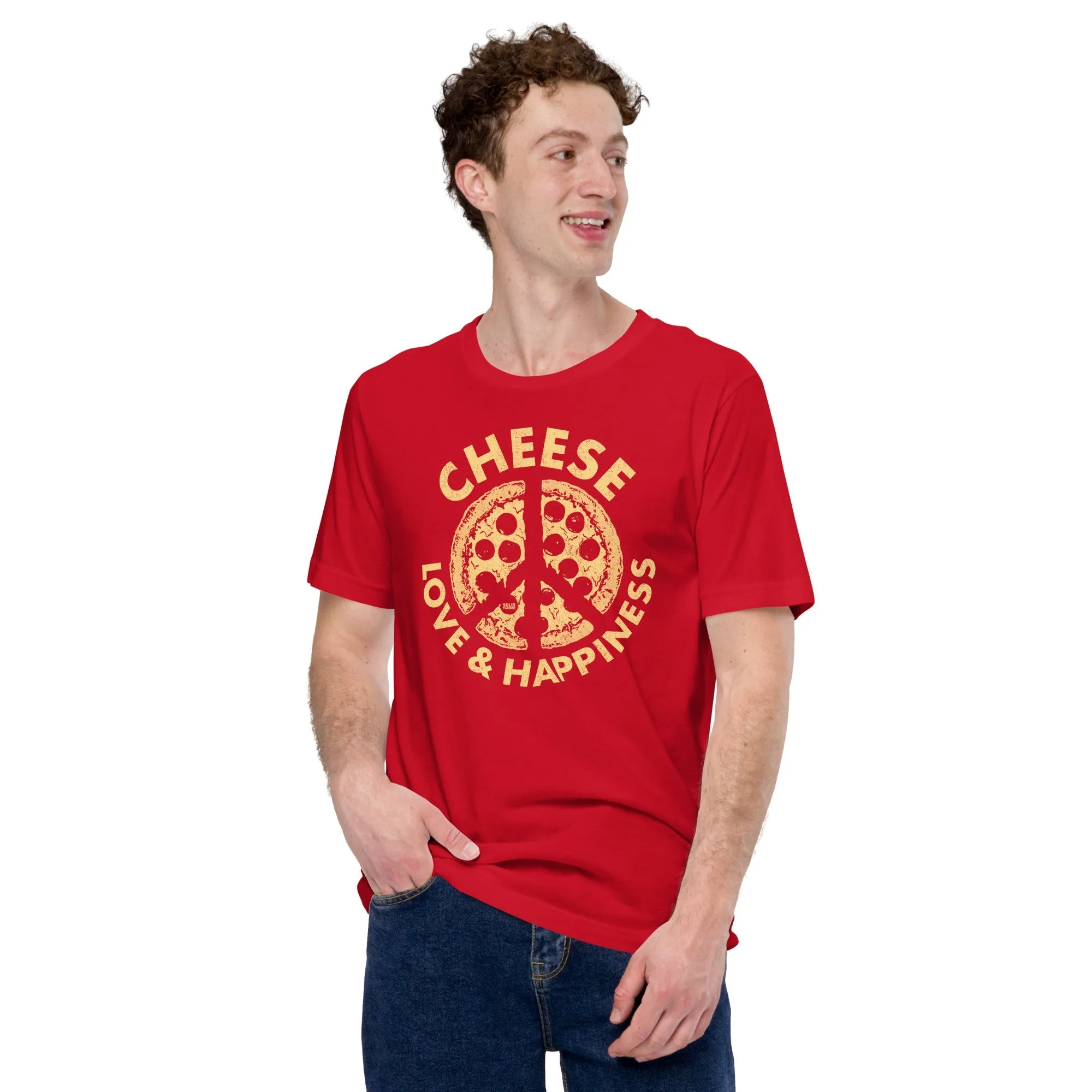 Cheese Love & Happiness Soft Style T-Shirt