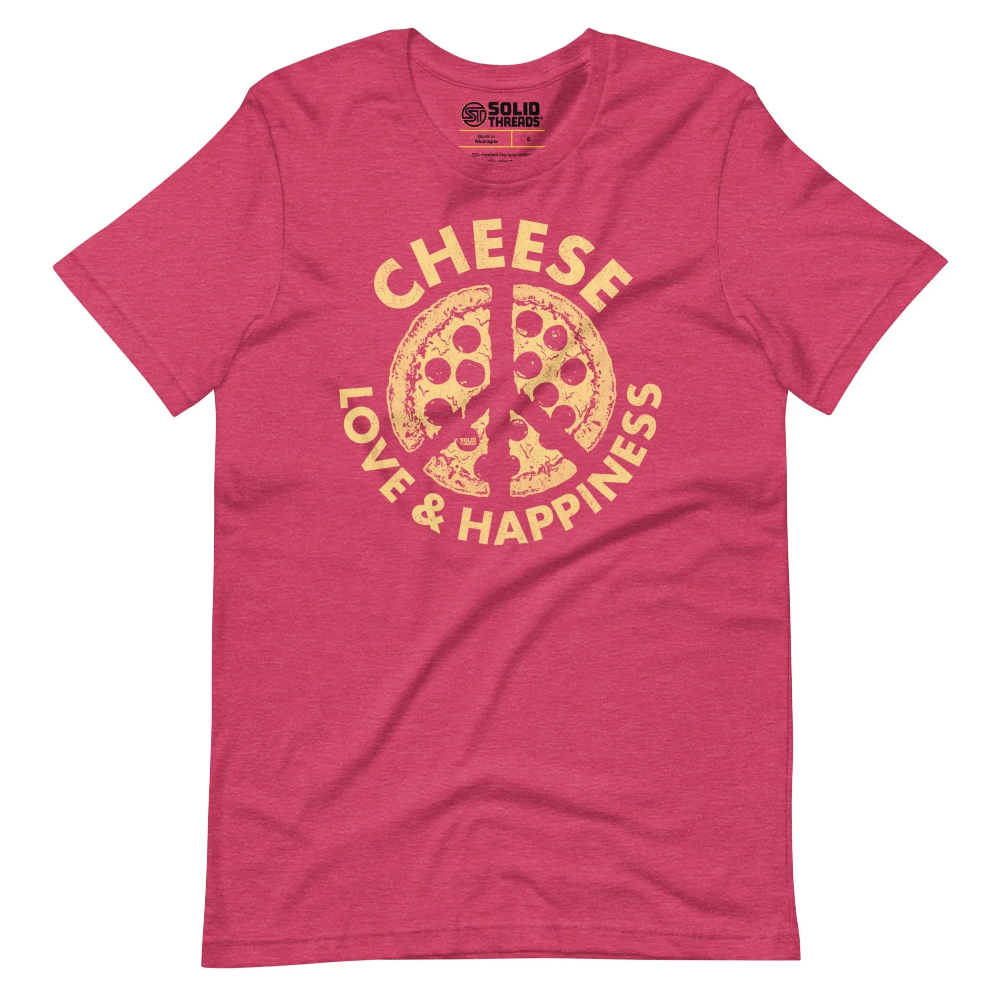 Cheese Love & Happiness Soft Style T-Shirt