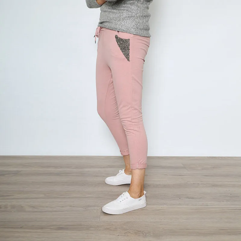 Cotton Jogger Pink