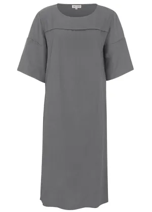 Esmé Studios Lica 2/4 Dress - Kjole - Charcoal Gray