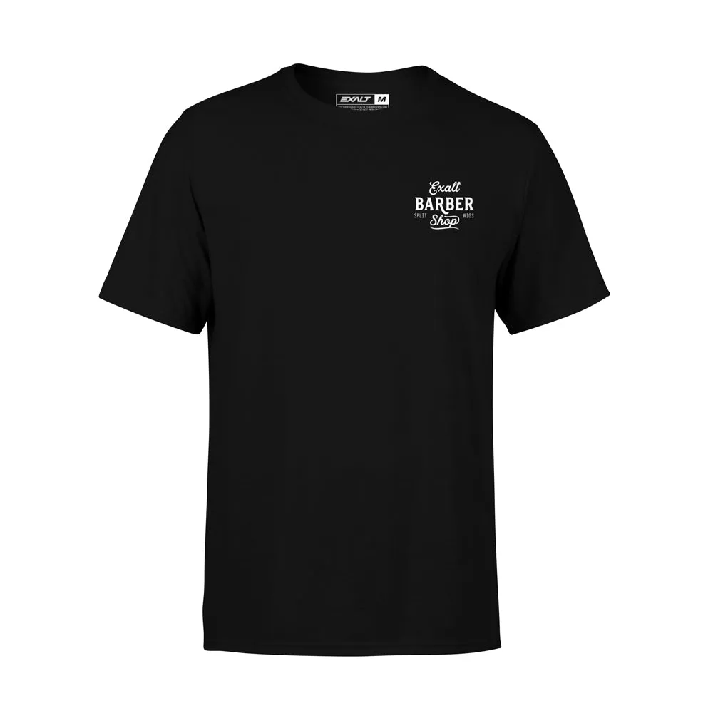 Exalt T-Shirt Barber Shop - Black