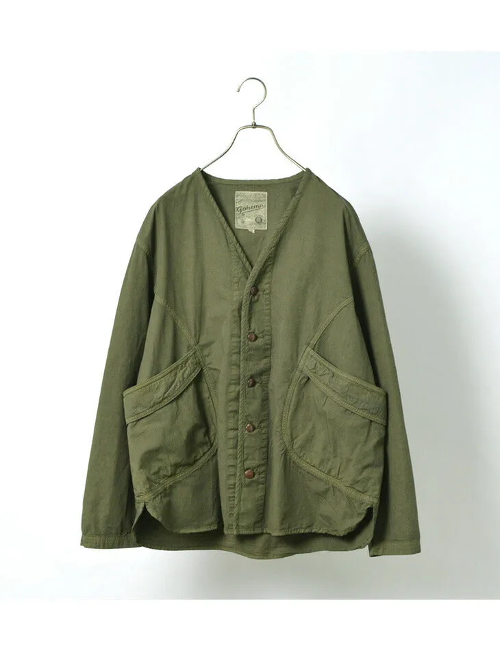 GOHEMP / Vendor no collar jacket