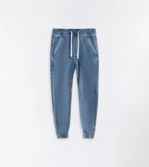 Kids Smallshot Denim Jogger Essential Blue