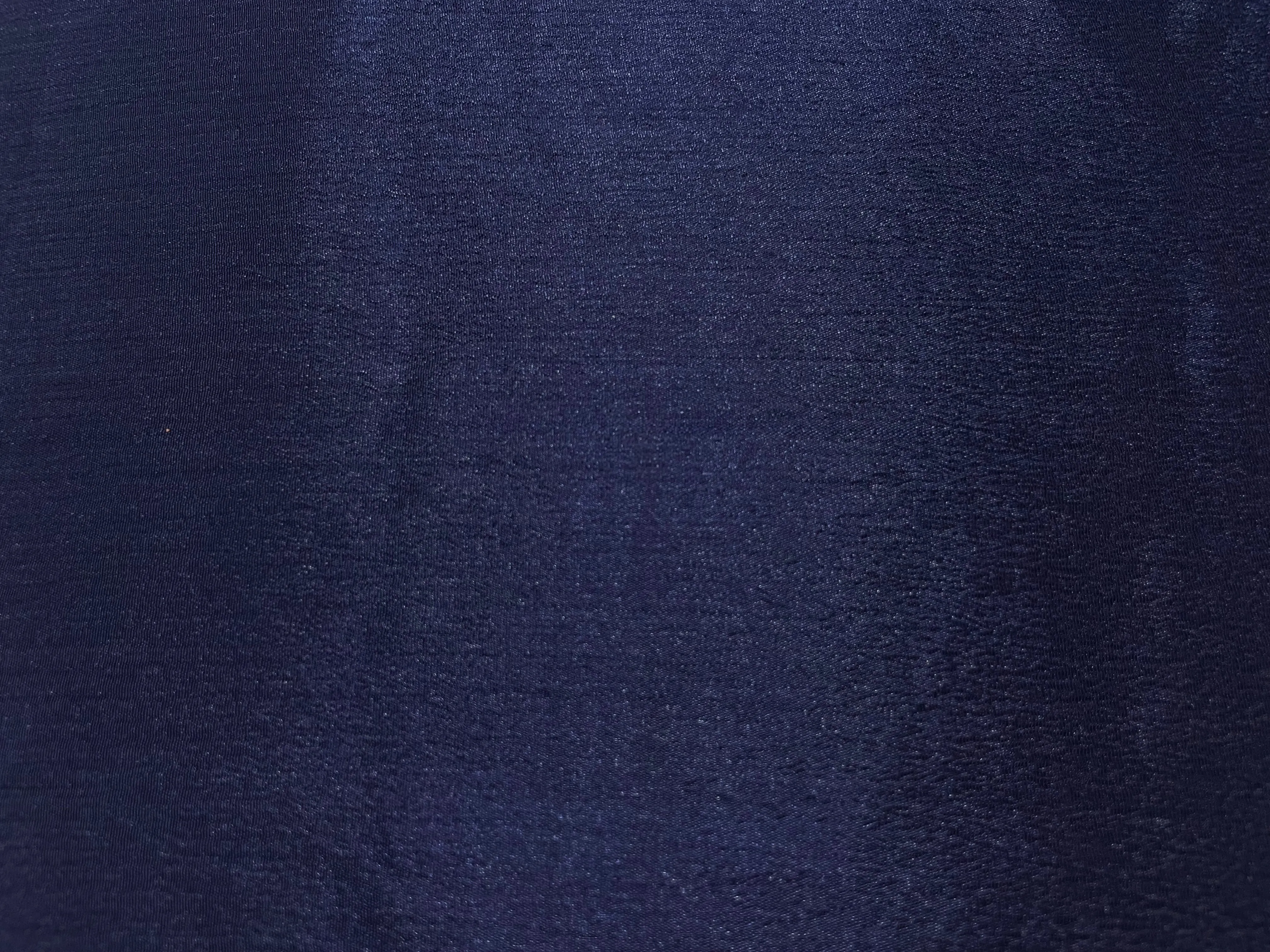 Navy Blue Plain Chinon Chiffon Fabric