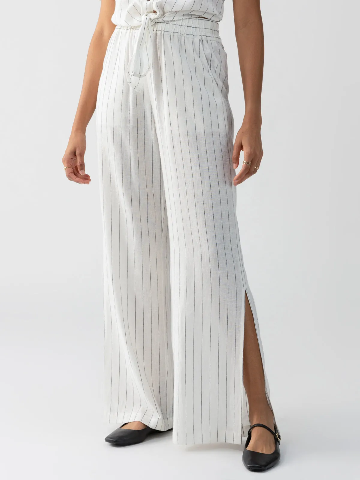 Ocean Front Pull-On Standard Rise Pant Biarritz Stripe