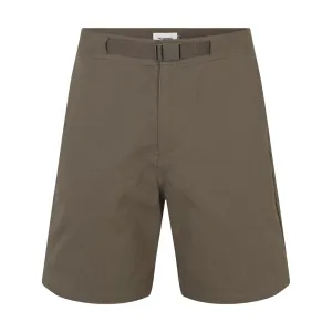 PAS NORMAL STUDIOS Off Race Cotton Twill Shorts - Ash Brown