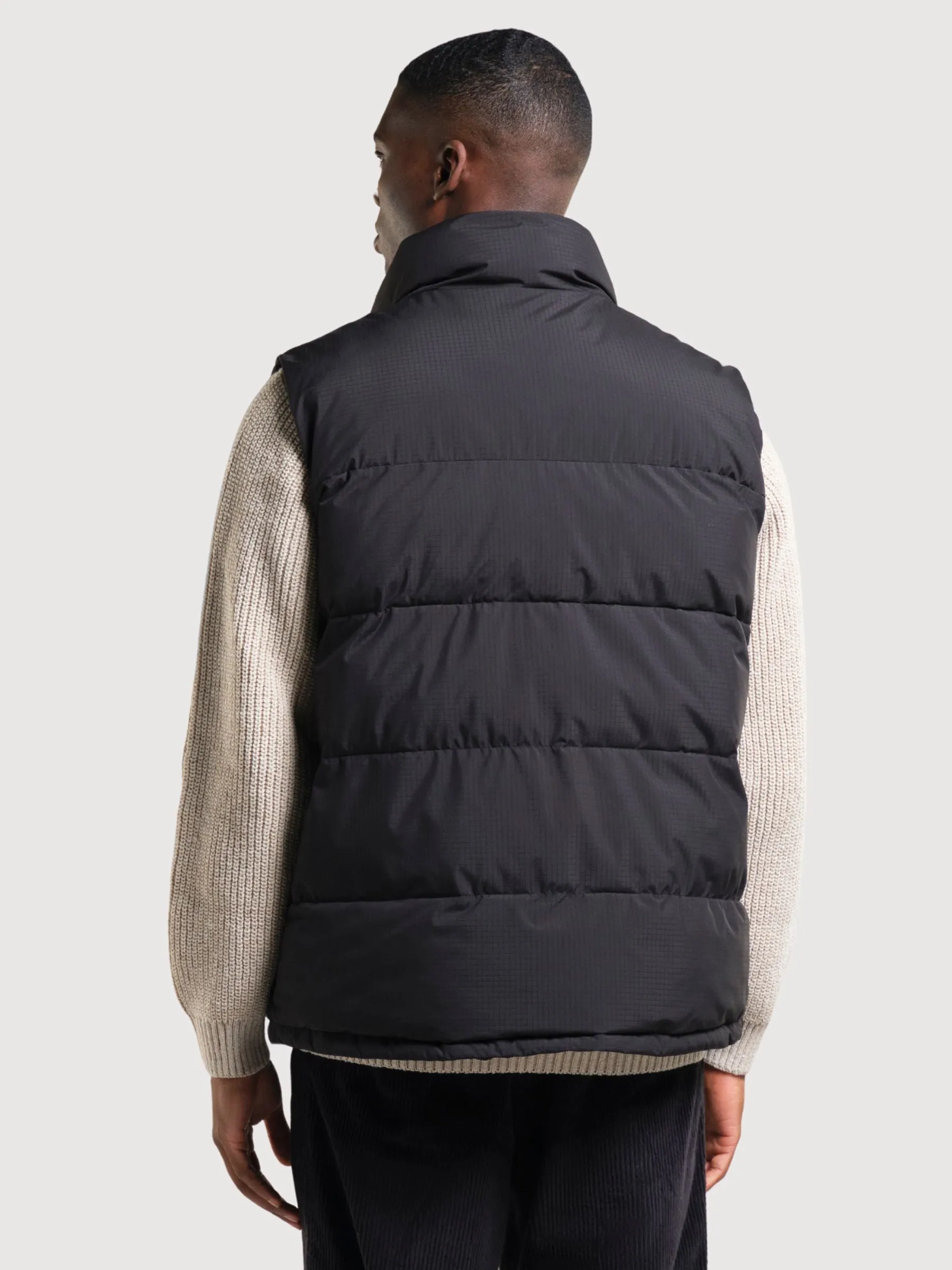 Puffer Vest Bergen Black | Dedicated