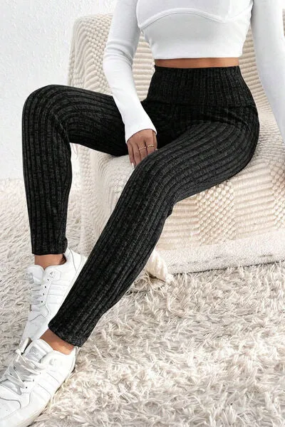 TEEK - Ribbed High Waist Leggings