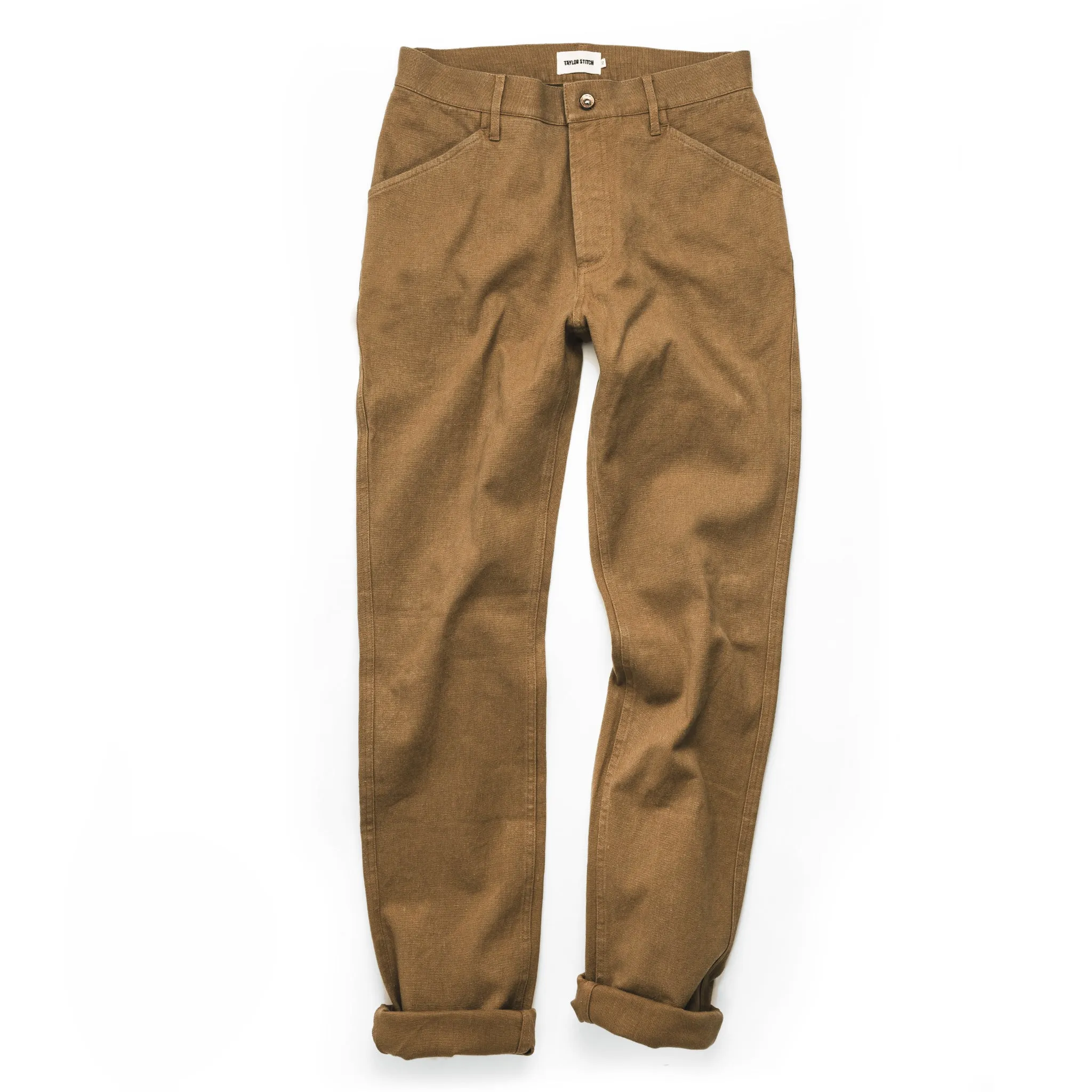 The Camp Pant in British Khaki Boss Duck