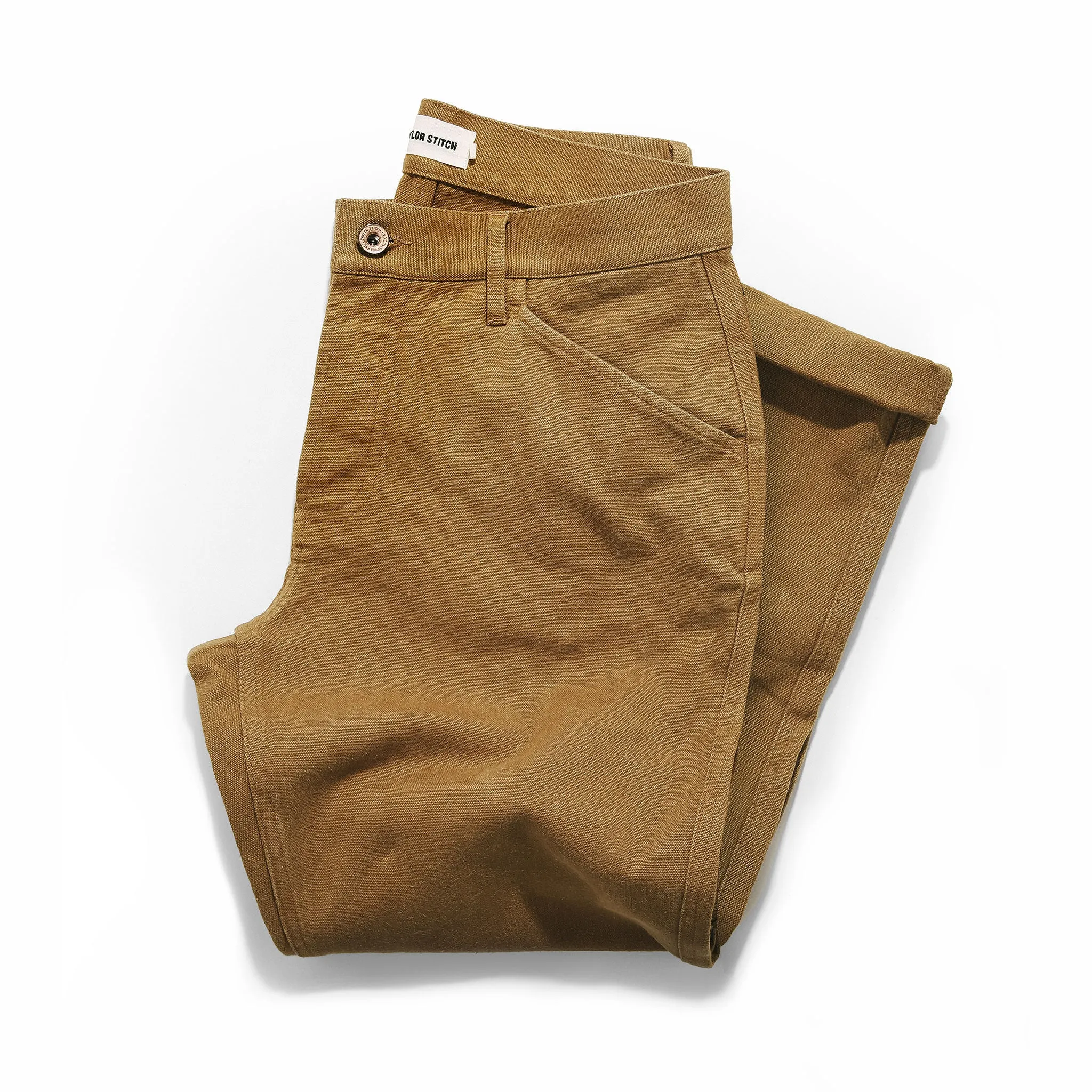 The Camp Pant in British Khaki Boss Duck