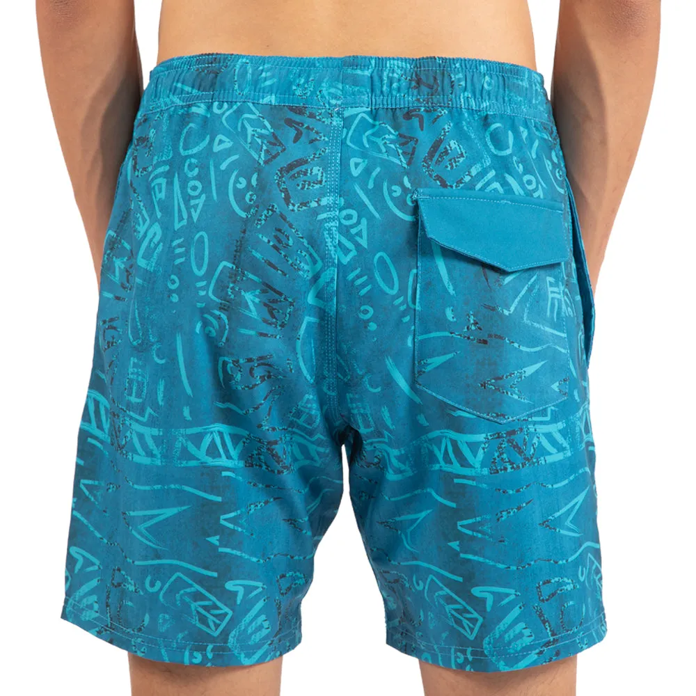 Tonga 17" 4-way stretch Volley shorts with side pockets