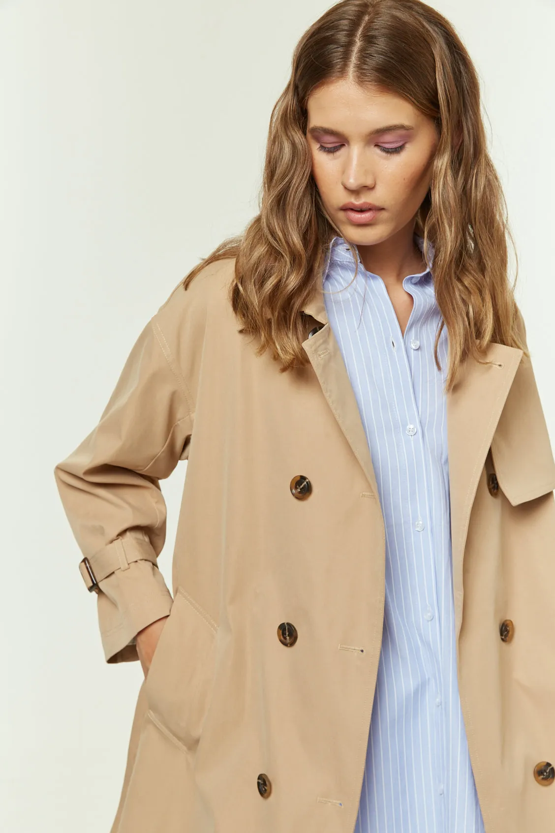 TOVALLO TRENCH BEIGE