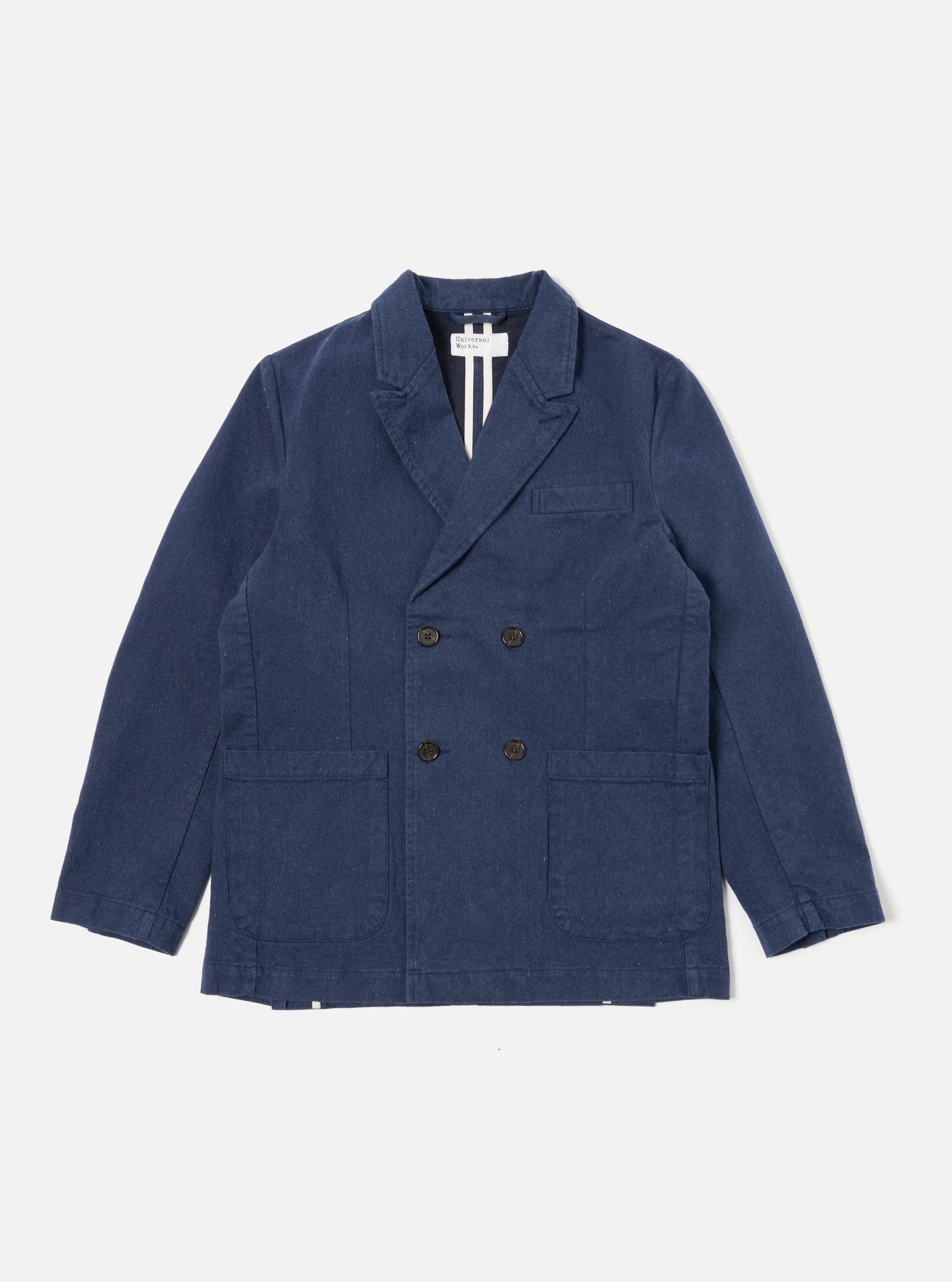 Universal Works Manor Jacket in Indigo Recycled Denim