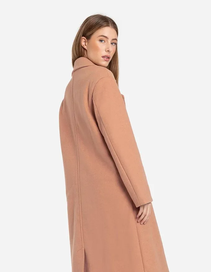 Women's Casual Long Double-Breasted Winter Coat | Ideal for Autumn/Winter